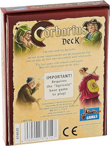 Agricola Corbarius Deck Expansion 120 New Cards for Enhanced Gameplay