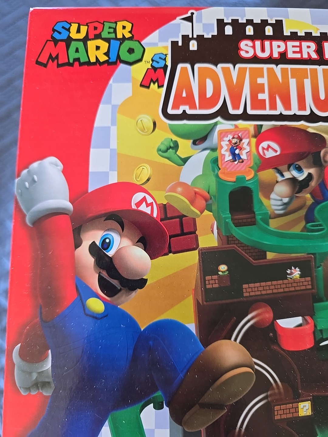 Epoch Games Super Mario Adventure DX Tabletop Skill and Action Game.