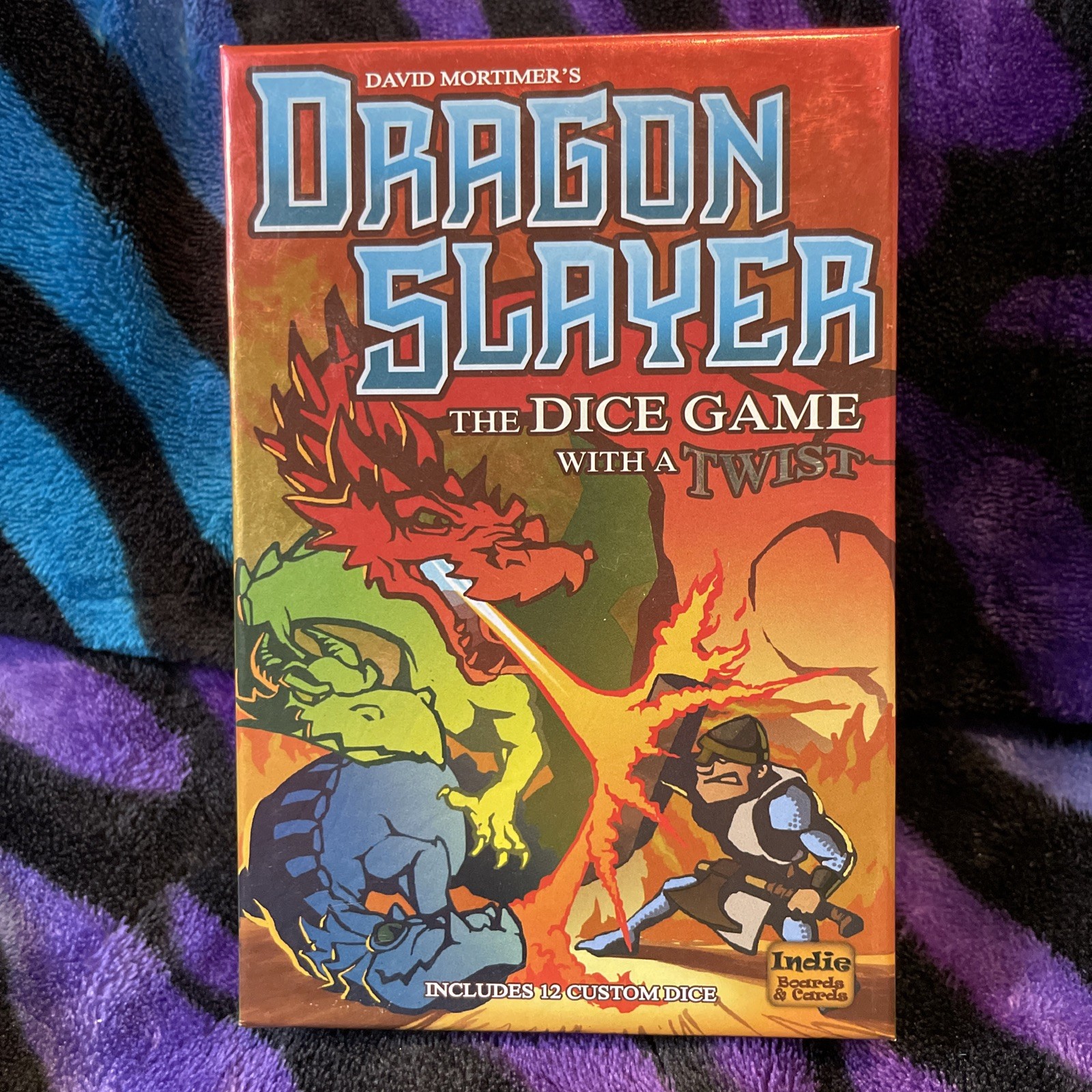 David Mortimer Dragon Slayer Dice Game Indie Games PLUS CHALLENGER EXP 2014 MINT