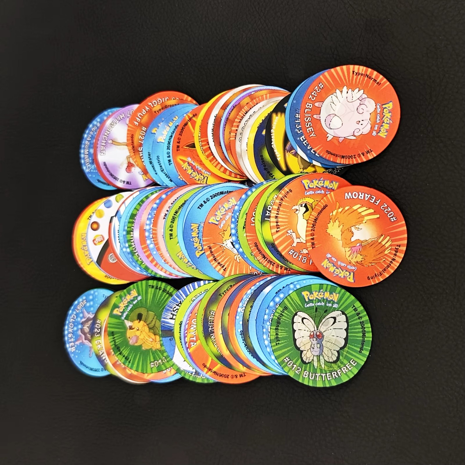 Pokemon Tazos 3D – 92/92 pcs Complete Set
