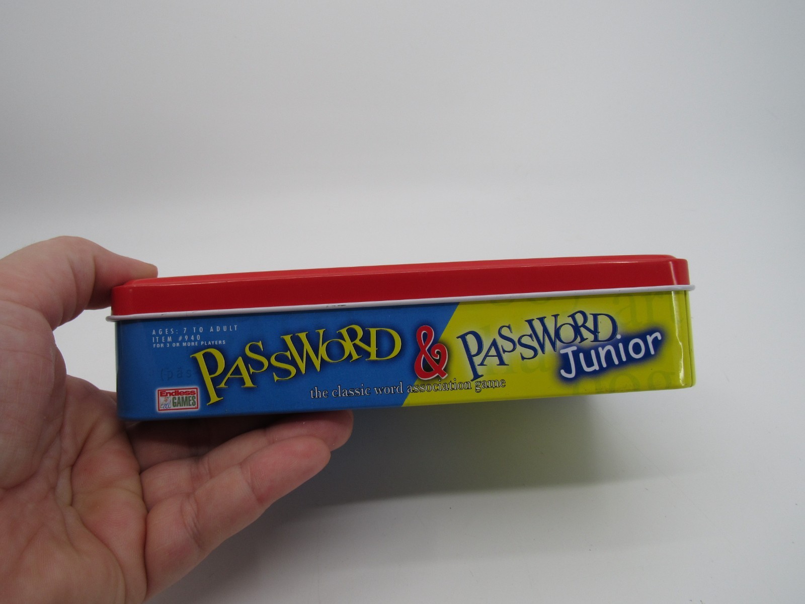 Password & Junior Combo Tin Board Game Word Association Endless Games Complete