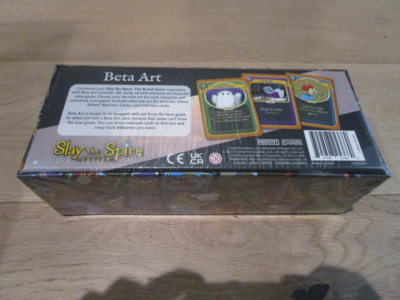NEW Slay the Spire The Board Game Kickstarter Exclusive Beta Alt Art Promo Set