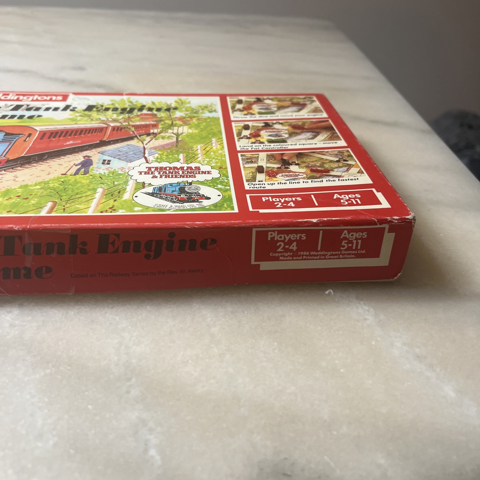 Vintage Thomas the Tank Engine Board Game 1986 Croner Australia