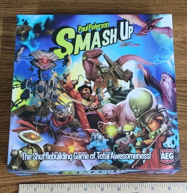 Smash Up Box Insert – 3d Printed – Holds 48 Factions in the original box!