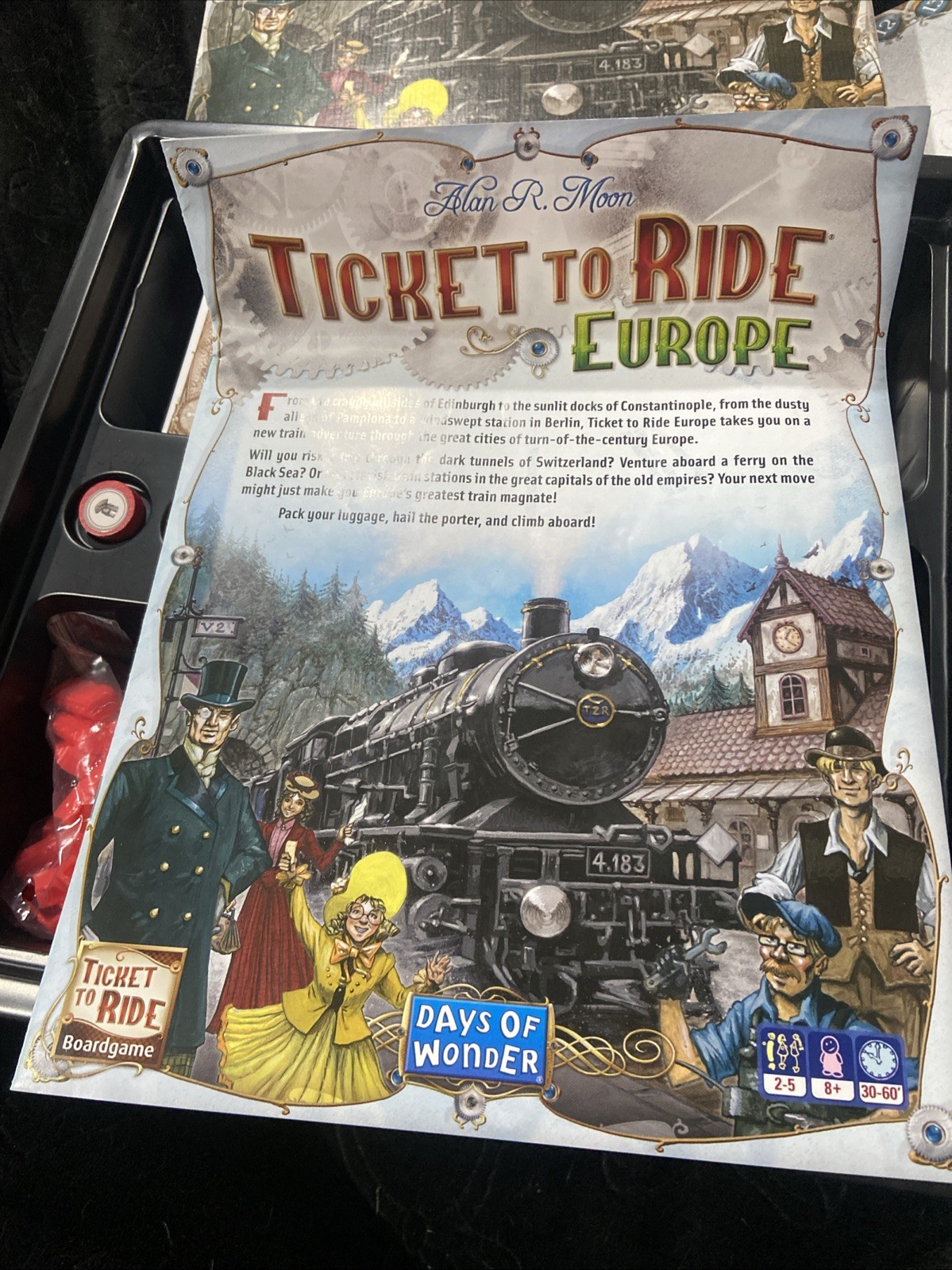 Days of Wonder Ticket to Ride Europe Board Game – DO7202