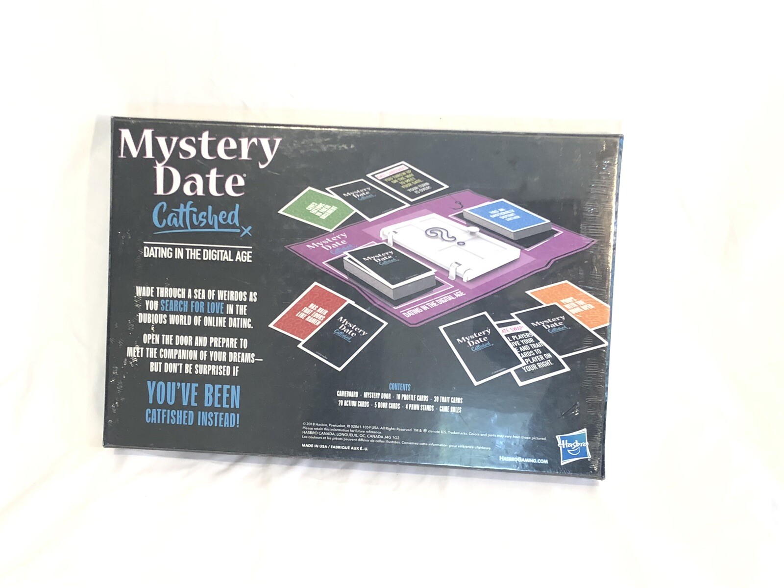 Mystery Date Catfished Board Game for Adults Parody of Mystery Date NEW SEALED