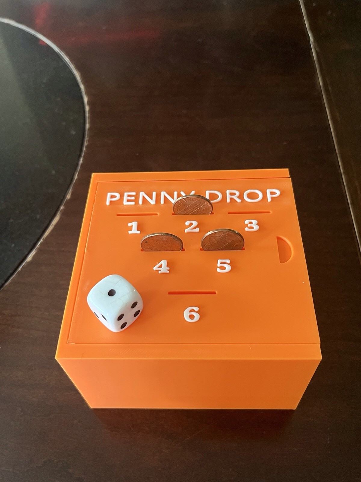 Penny Drop Game – Family and Friend Bar Dice Game – 3D printed– Gift Idea