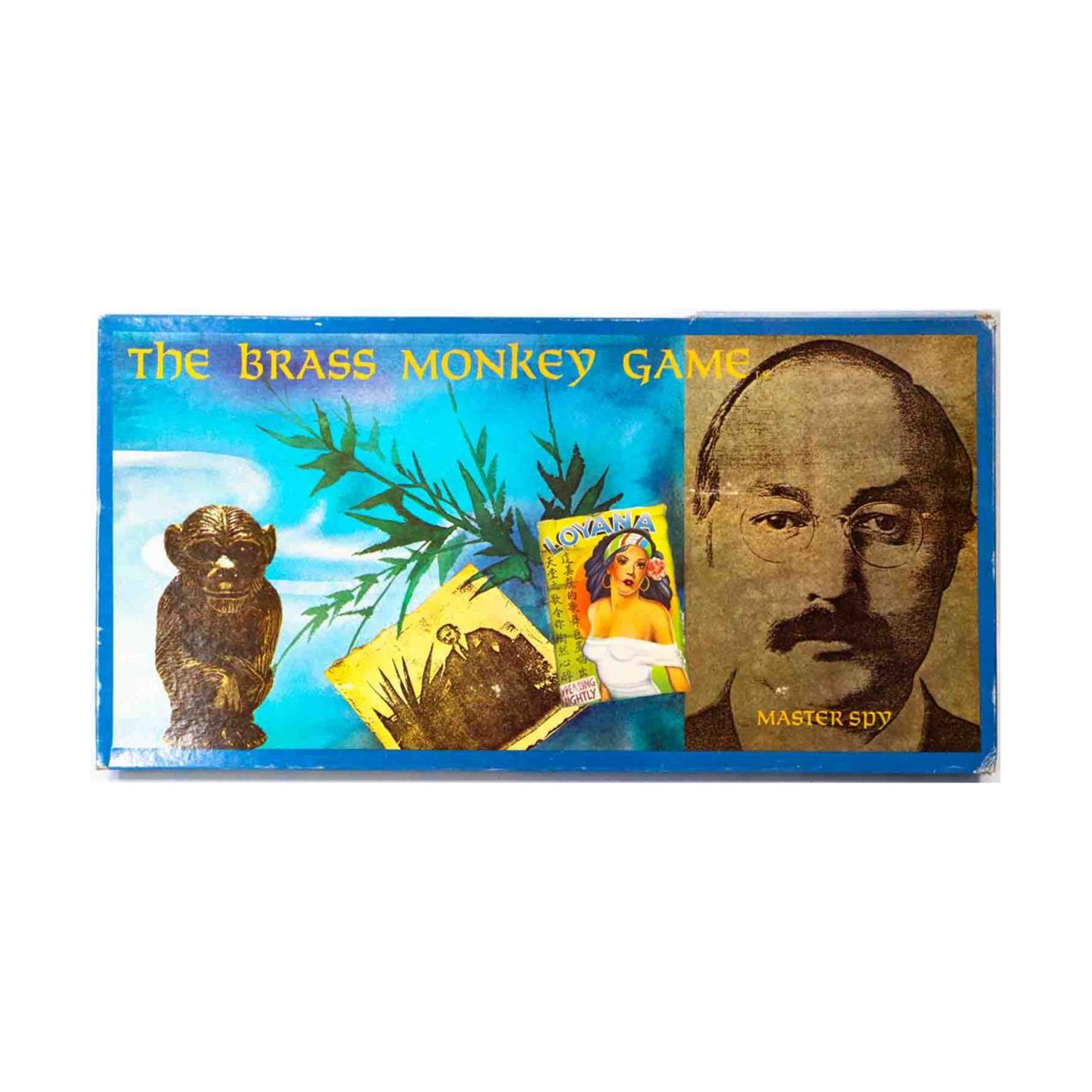 US Game Systems Boardgame Brass Monkey Game Box Fair/VG