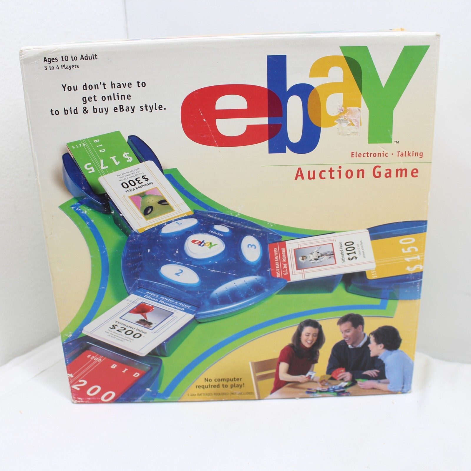 Hasbro Ebay Electronic Talking Auction Game Complete Unopened Contents