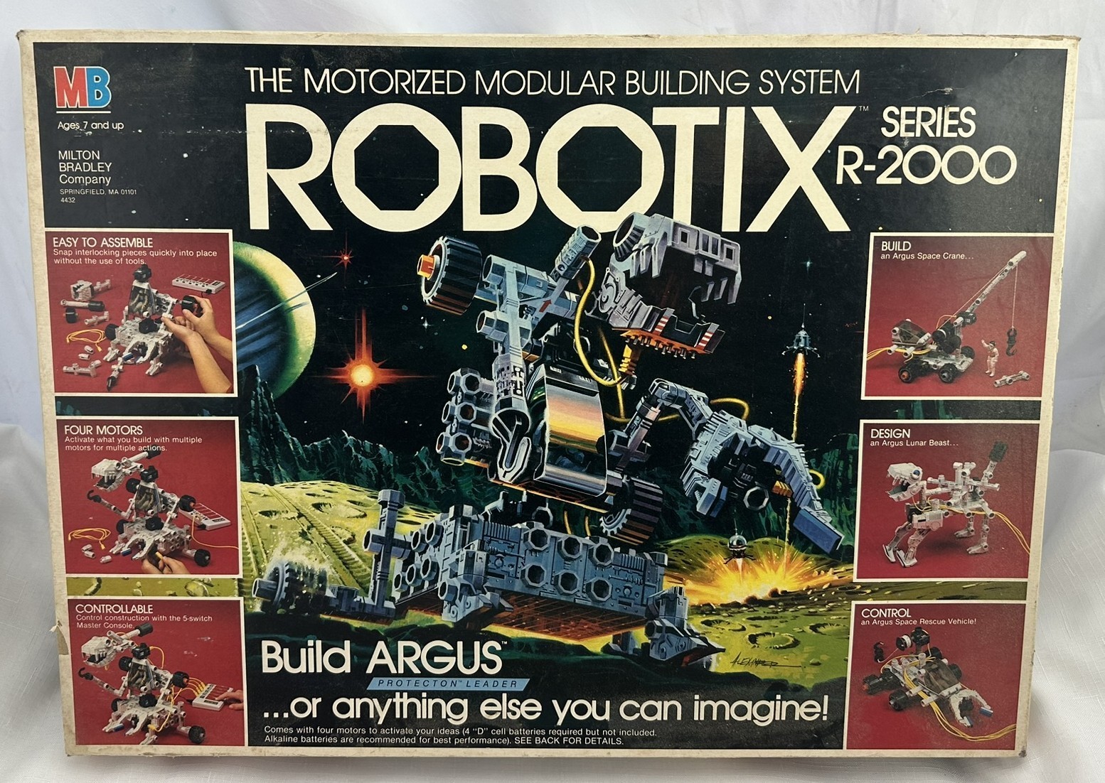 1985 Robotix R-2000 by Milton Bradley Complete Barely Used FREE SHIPPING