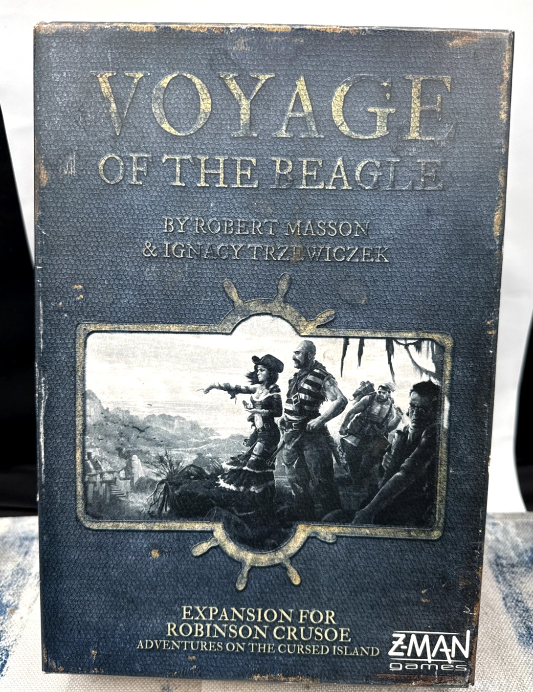 Robinson Crusoe Voyage of the Beagle Expansion Z-Man Games OB Sealed Contents