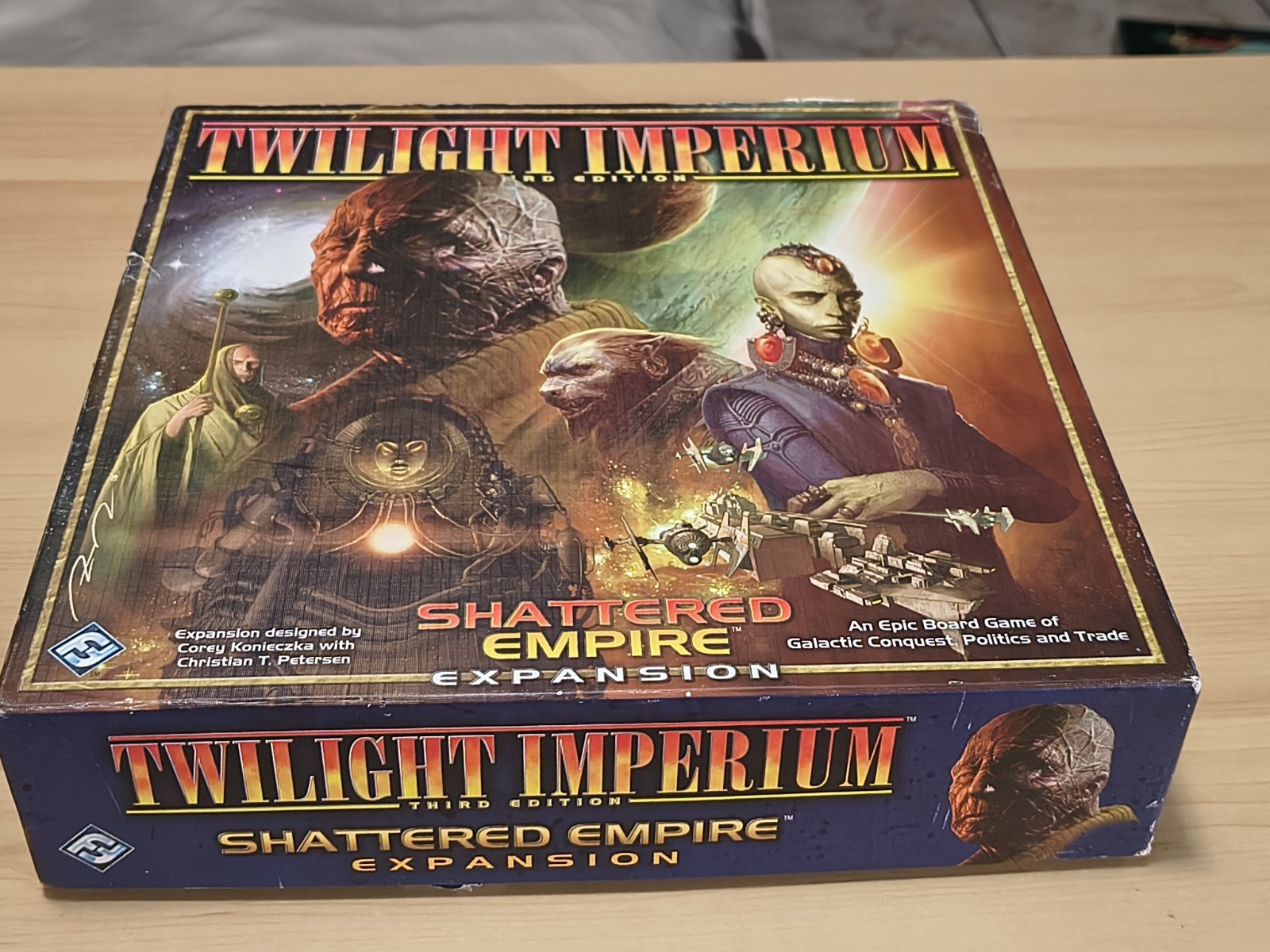 Twilight Imperium Third Edition Shattered Empire Expansion Missing A Few items