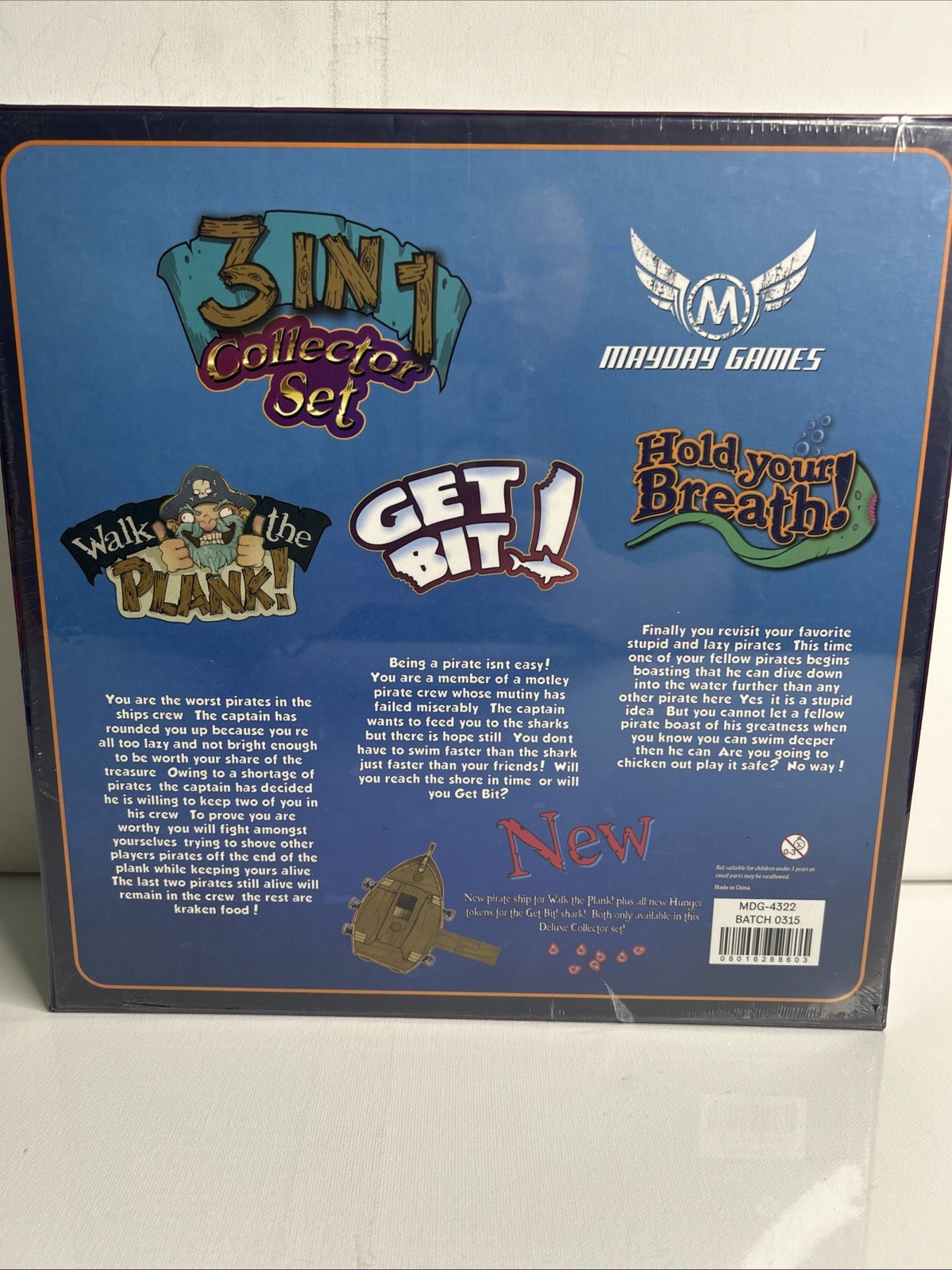 Mayday Games 3 IN 1 Collector Set Board Game