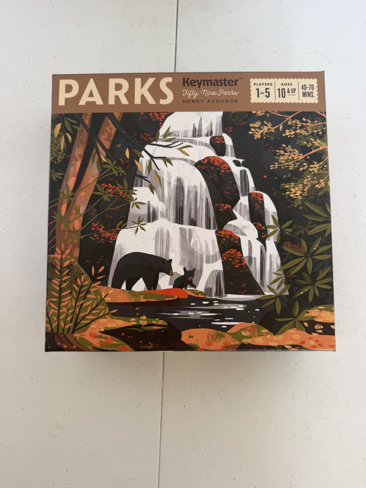 Keymaster Games Parks Board Game