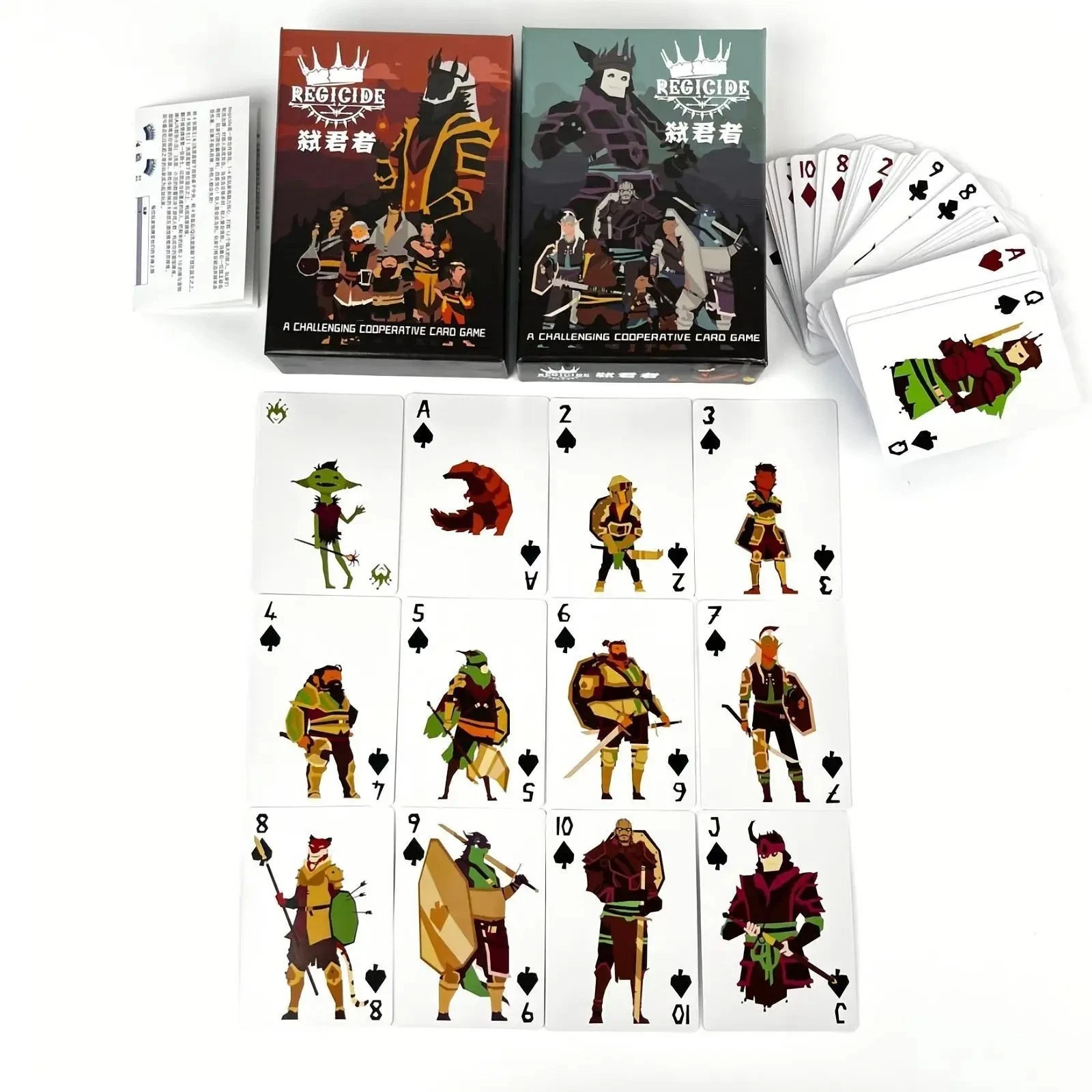 Regicide Card Game – Strategy Board Game for 1–4 Players Family Party Game