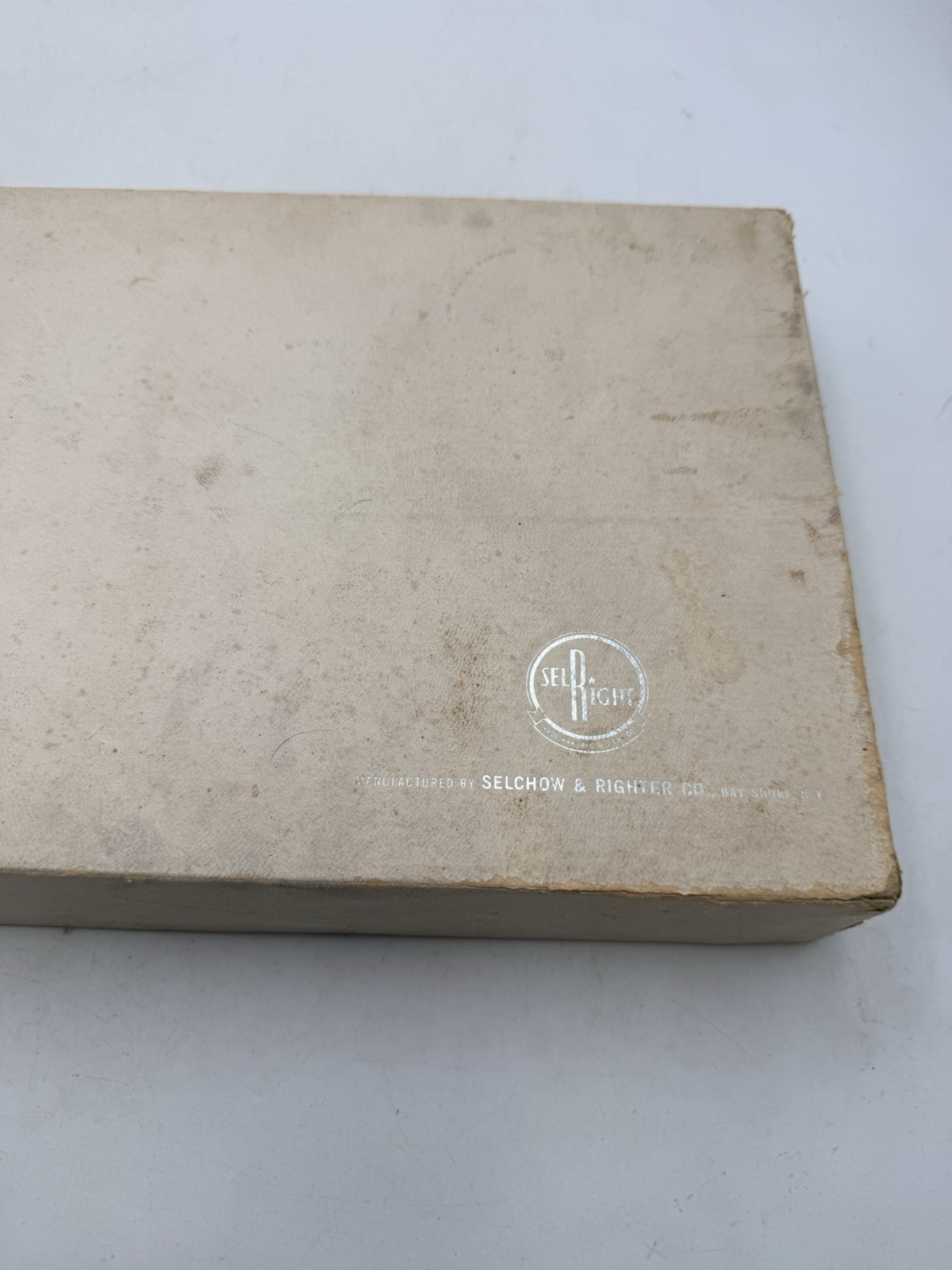 Vtg Deluxe Chess Set 1968 Selchow & Righter Complete In Box SelRight Felt Bottom