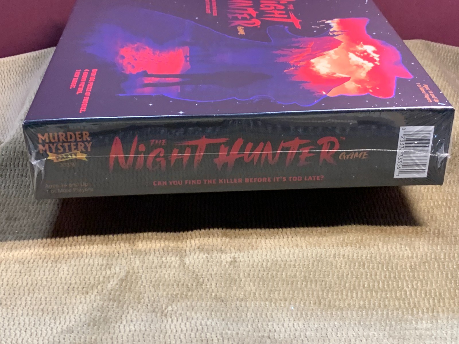 “NIGHT HUNTER” UNIVERSITY BOARD GAME 1 OR MORE PLAYERS AGE 14 & UP NEW/UNOPENED