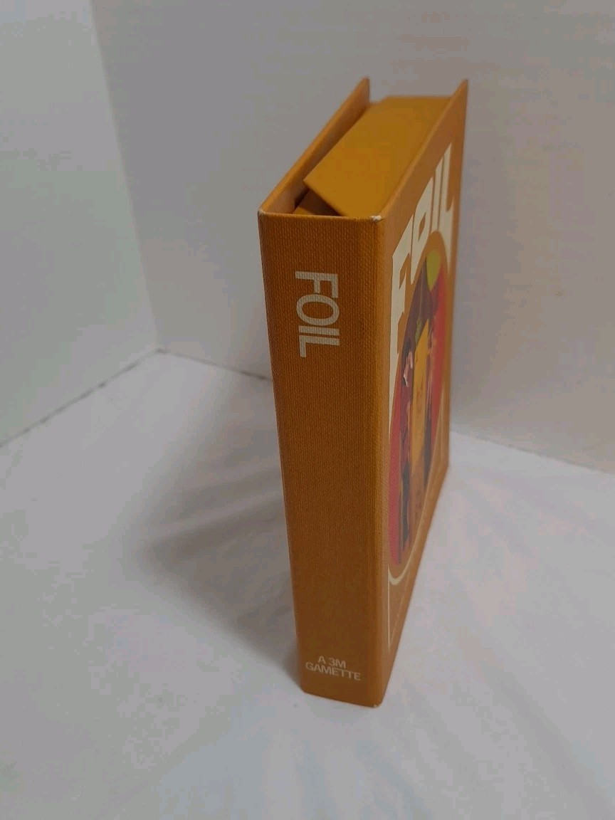 Vintage Foil The Game of Words & Wits 3M Card Game 1970 MCM