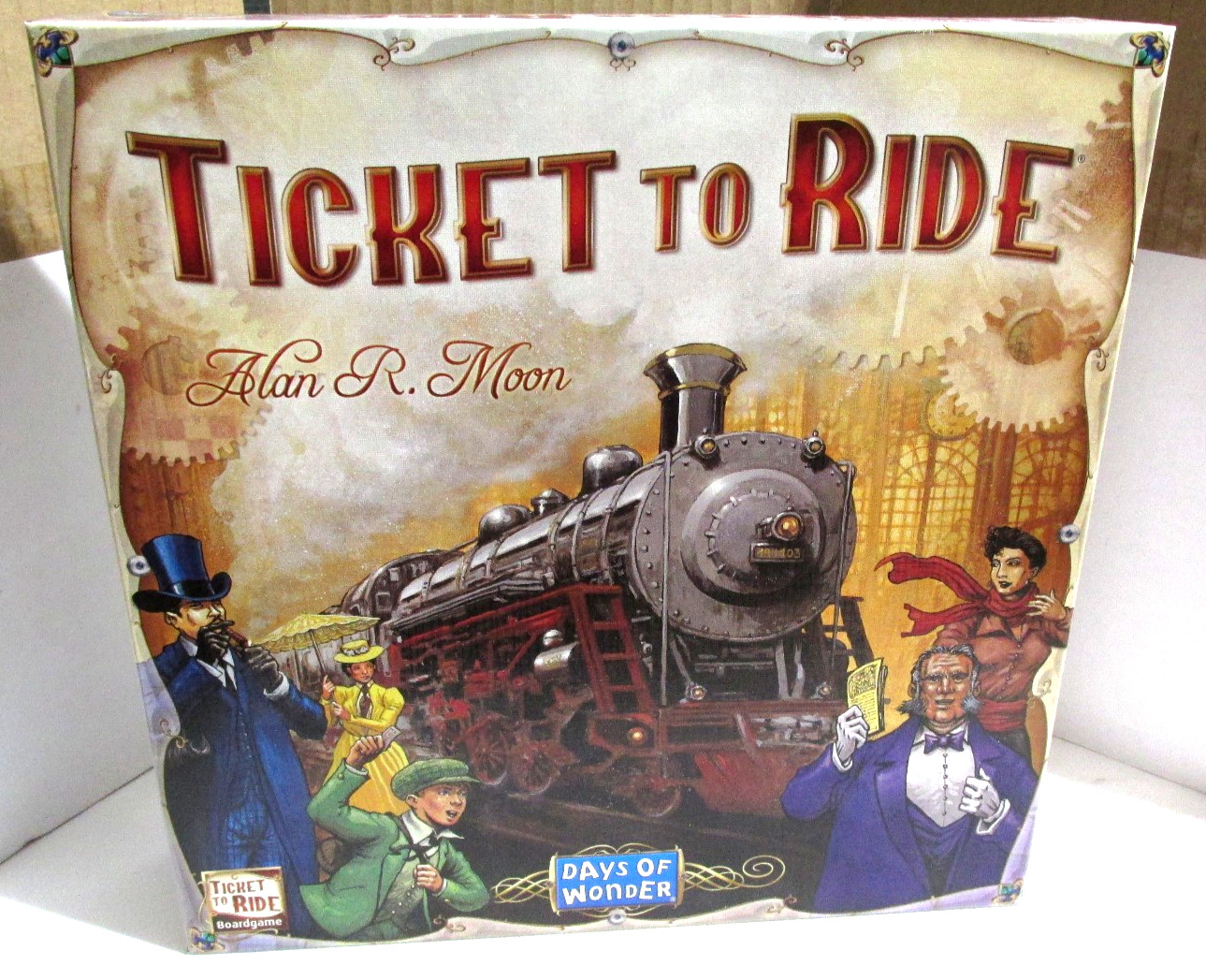 Days of Wonder Ticket To Ride by Alan R. Moon Train Adventure Board Game