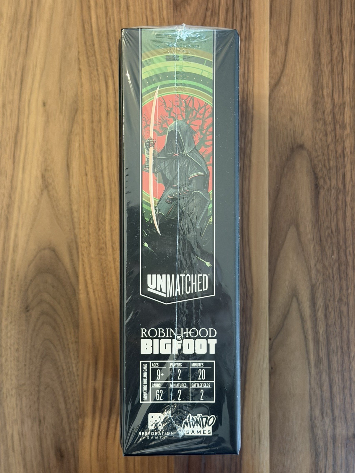 Unmatched: Robin Hood vs Bigfoot • Restoration / Mondo Games • Factory Sealed