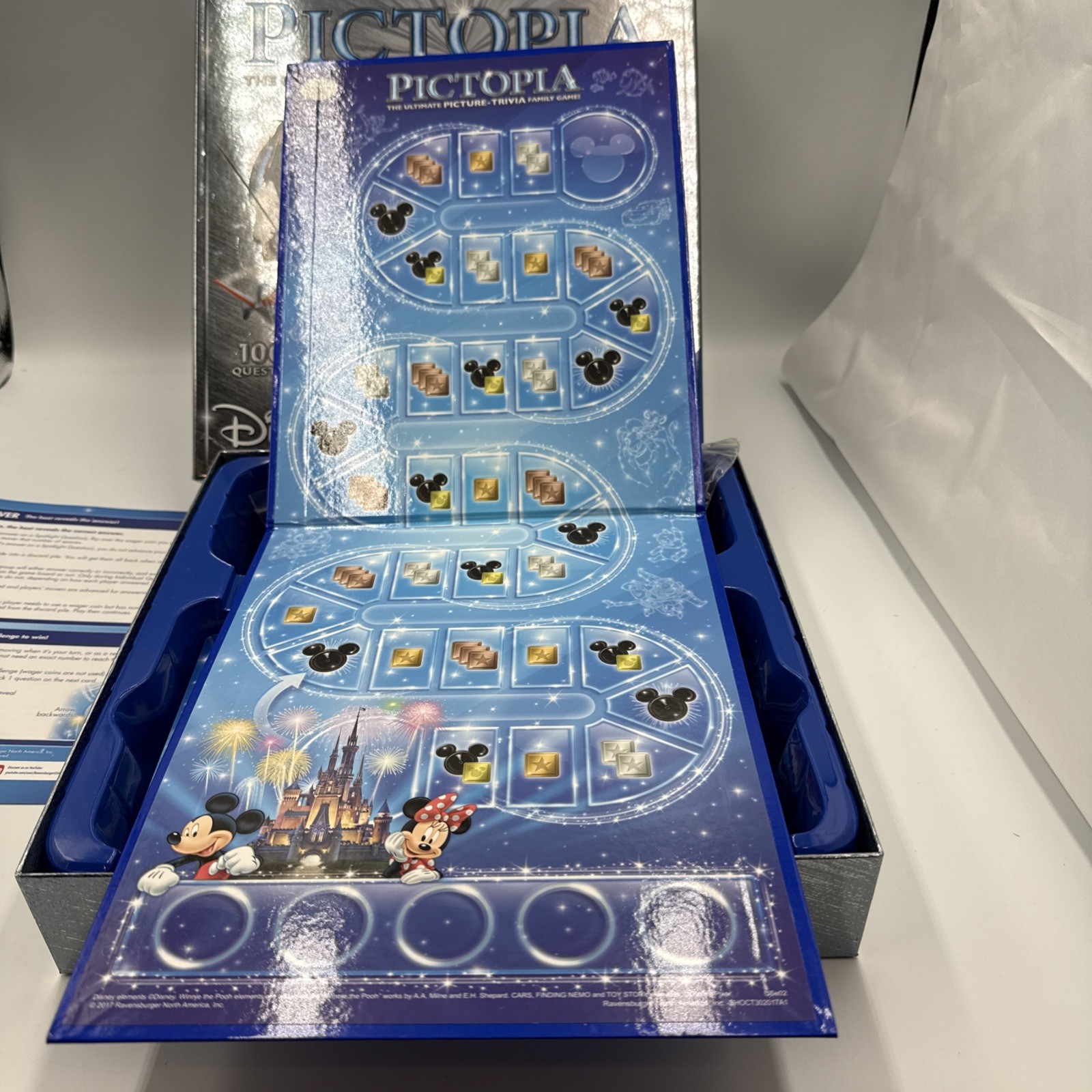 Ravensburger Pictopia Picture Trivia Disney Edition Board Game2-6 Players Age7+