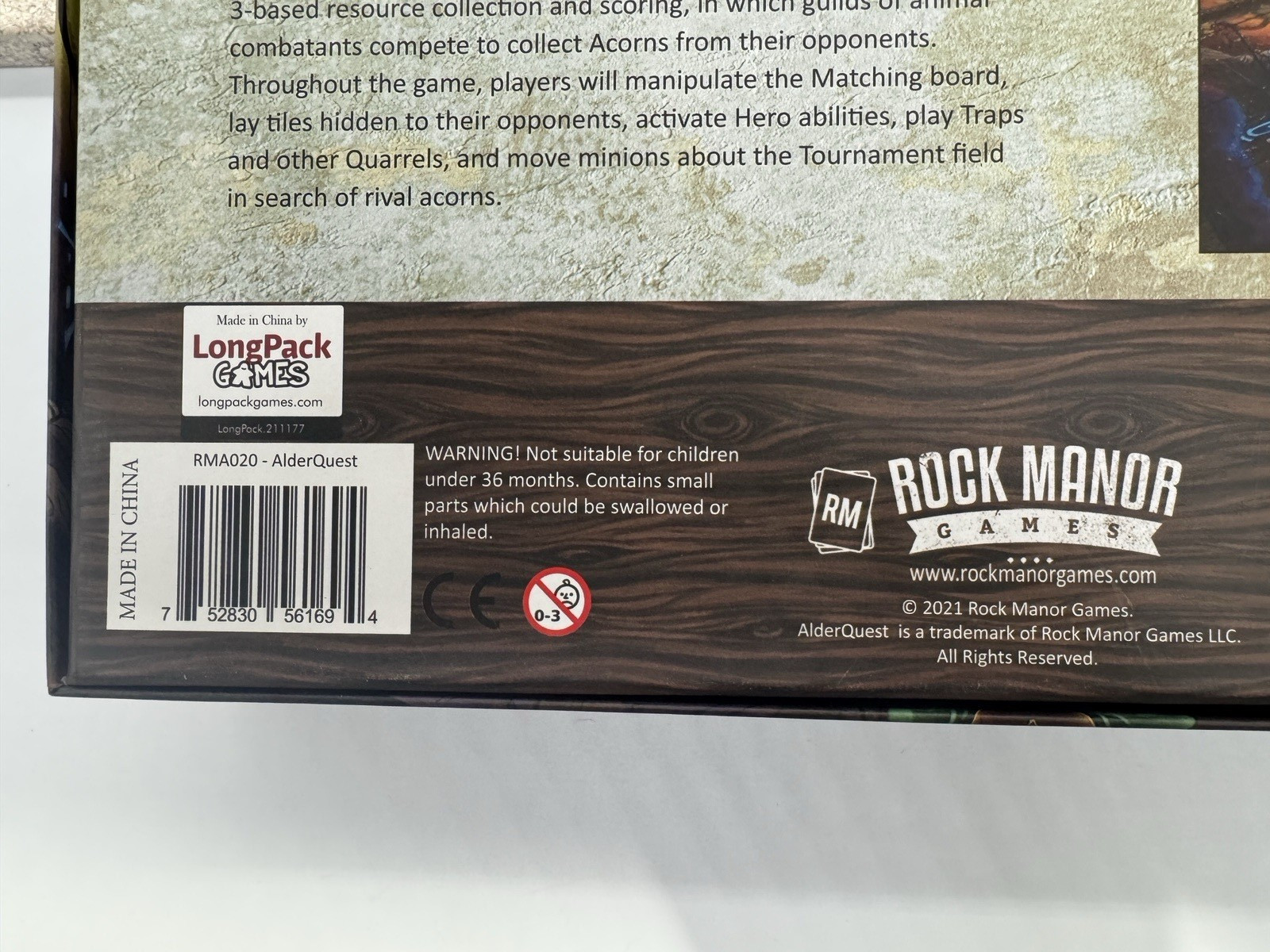 Alderquest Kickstarter board game with Arctic Allies expansion 100% Complete
