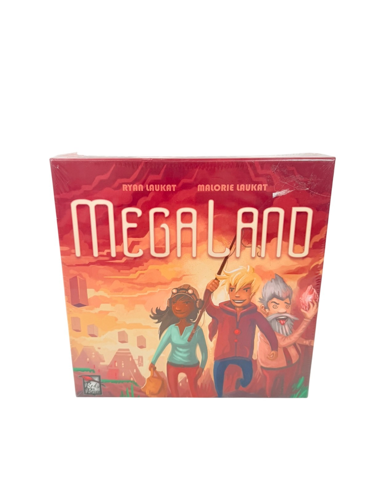 Megaland Board Game Red Raven Games Ryan Laukat 2018 NEW Factory Sealed Strategy