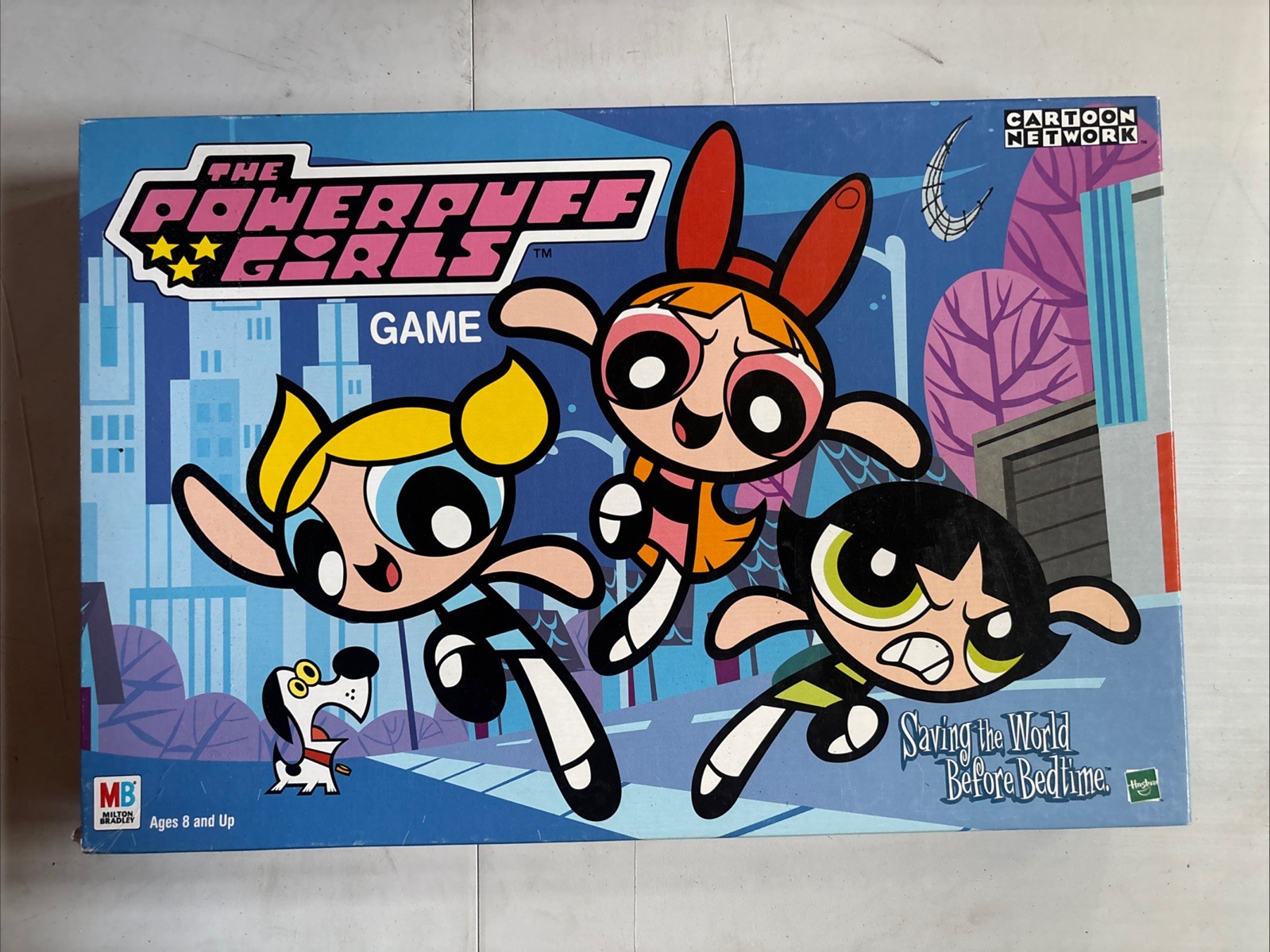 Powerpuff Girls Board Game Hasbro Cartoon Network Complete 2000