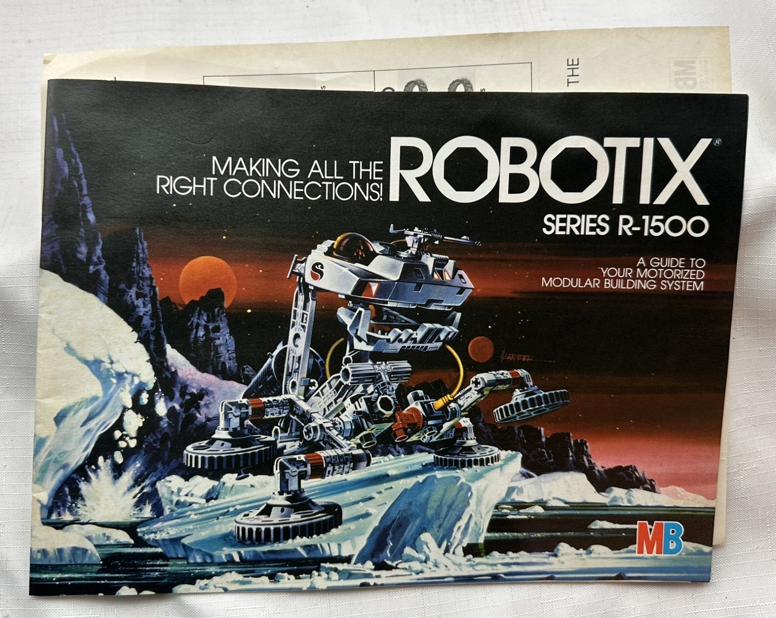 1985 Robotix R-1500 by Milton Bradley Complete Never Used FREE SHIPPING