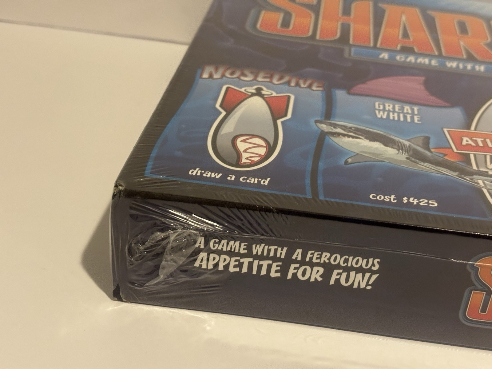 NEW Sharkopoly Board Game Ages 8 Up Shark Mania