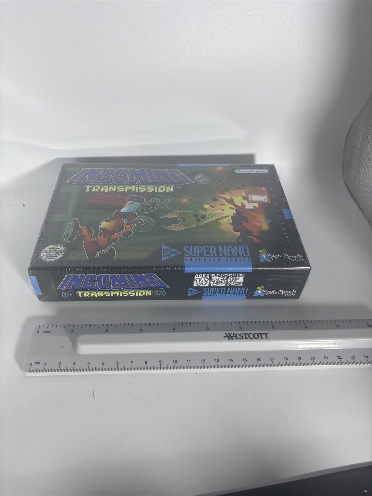 Magic Meeple Board Game Incoming Transmission, SEALED, Super Rare, HTF, 1st Ed.