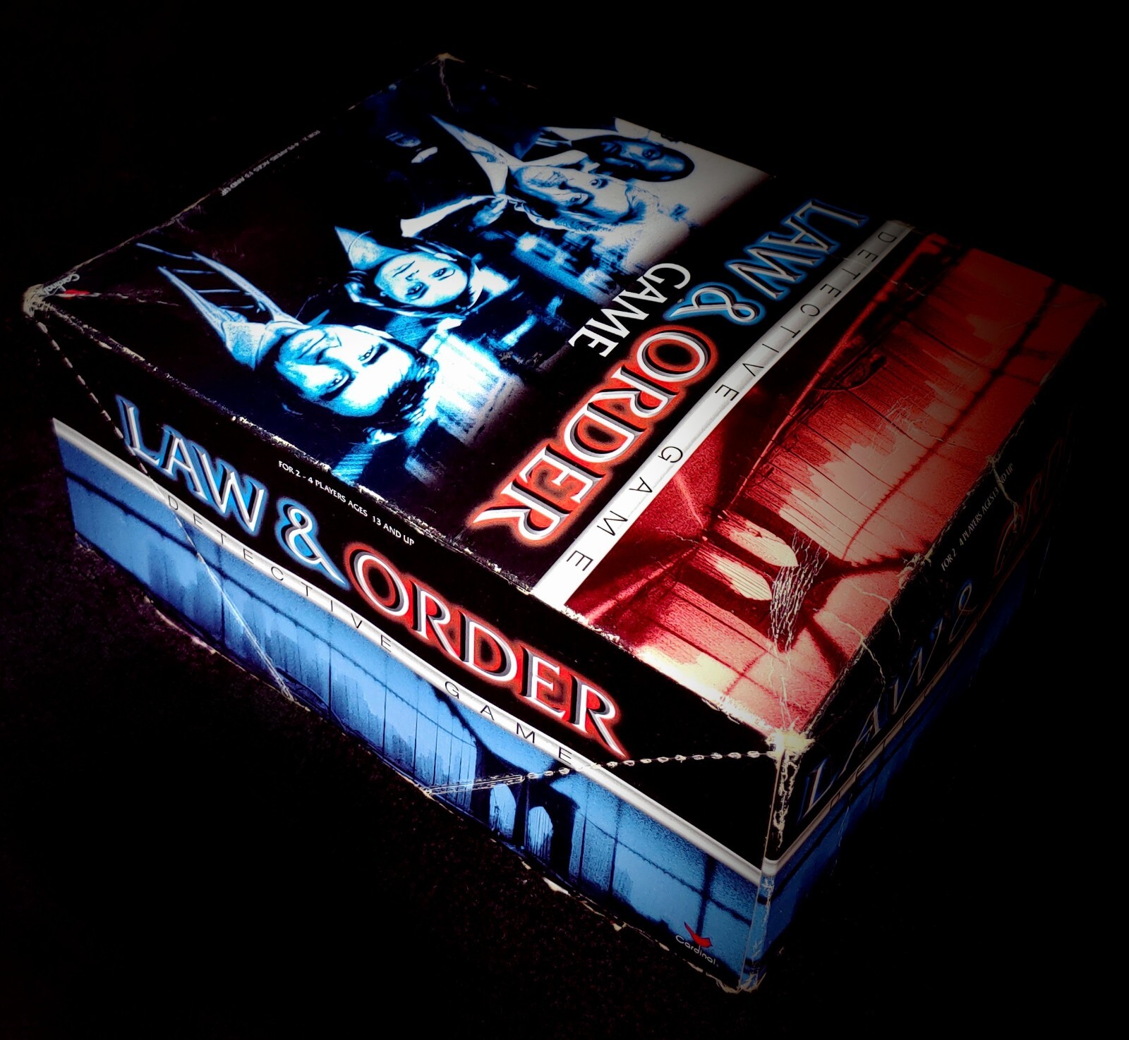 RARE! VINTAGE Law & Order Detective Board Game 4 Player Game New in Open Box HTF