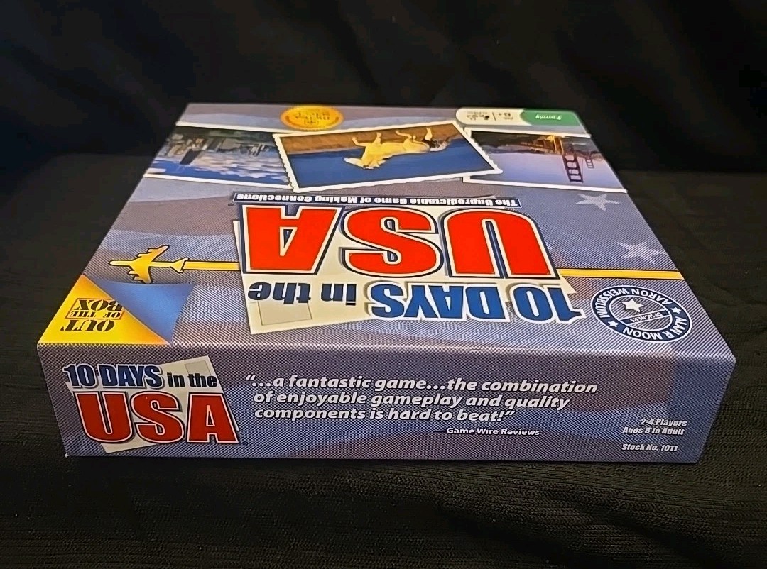 10 Days in the USA – Out of the Box – Complete and Excellent Condition