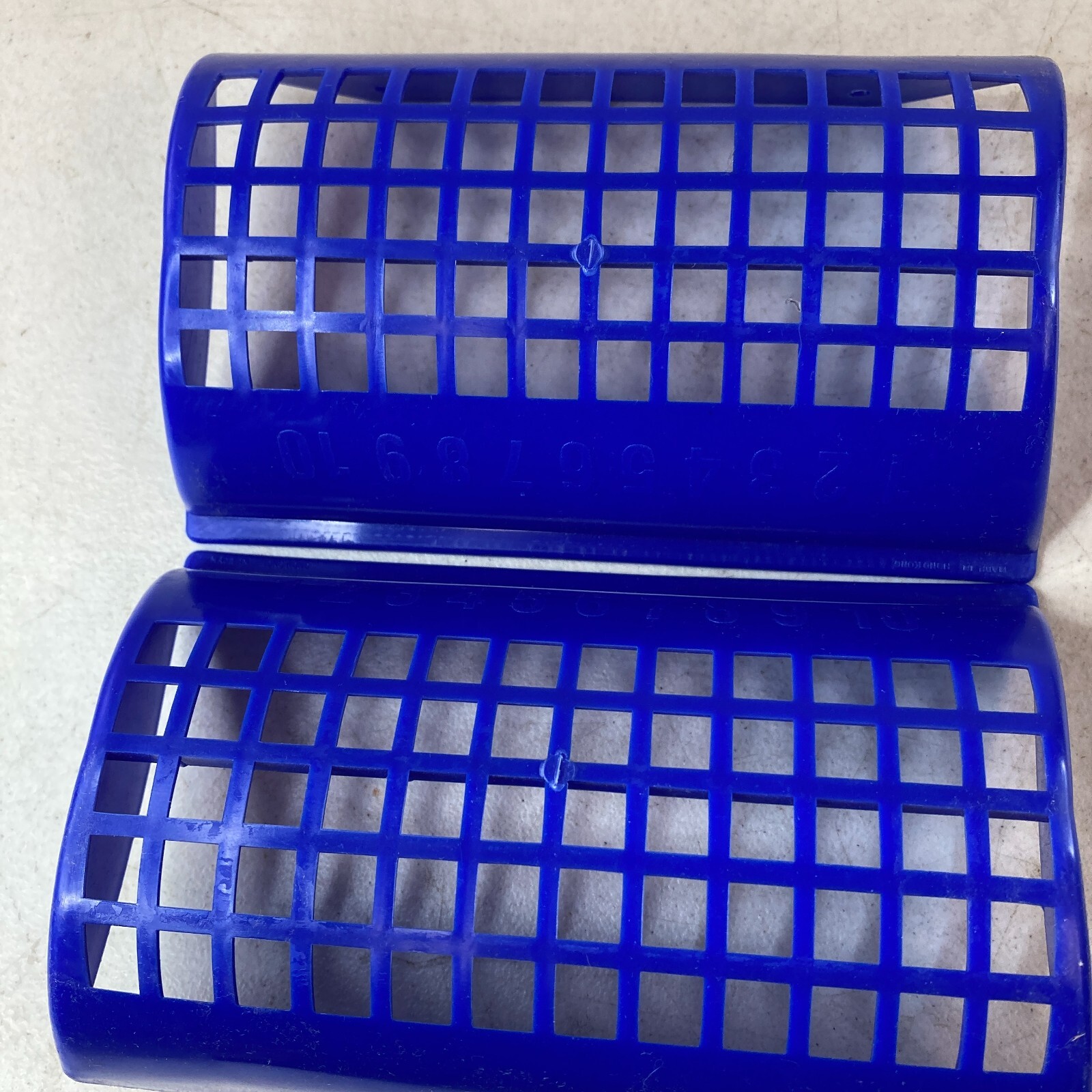 Vintage 80s 90s Air Hockey Kit Blue Goals Red Handles