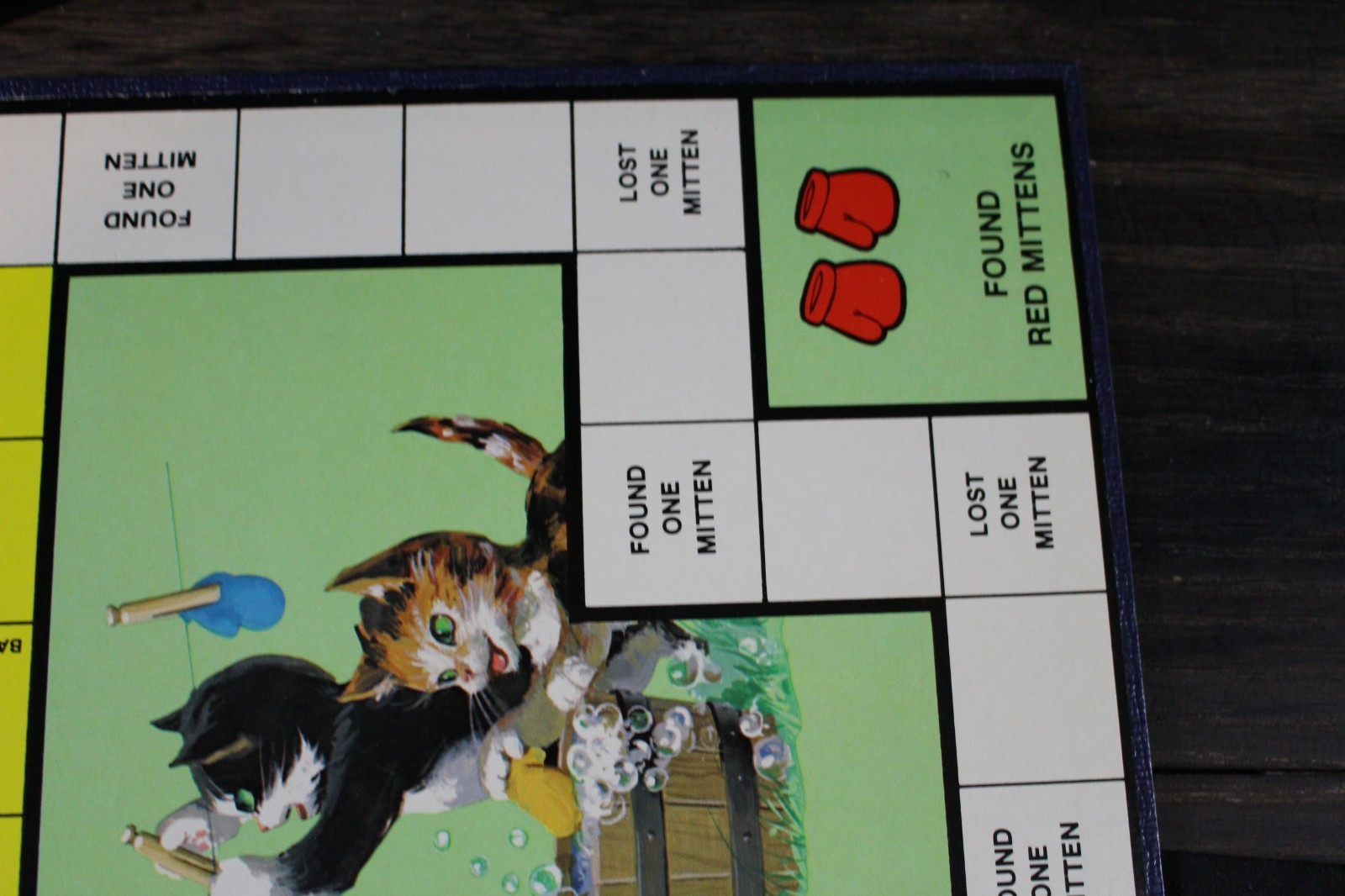 Vintage Board Game – Three Little Kittens Game – Complete – Cadaco – Ages 4-10