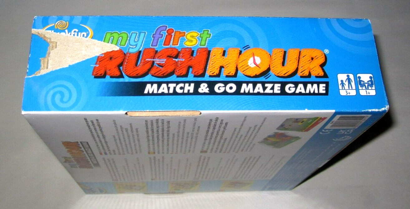 ThinkFun My First Rush Hour STEM Toy Traffic Parking Match & Go Maze Game – NEW