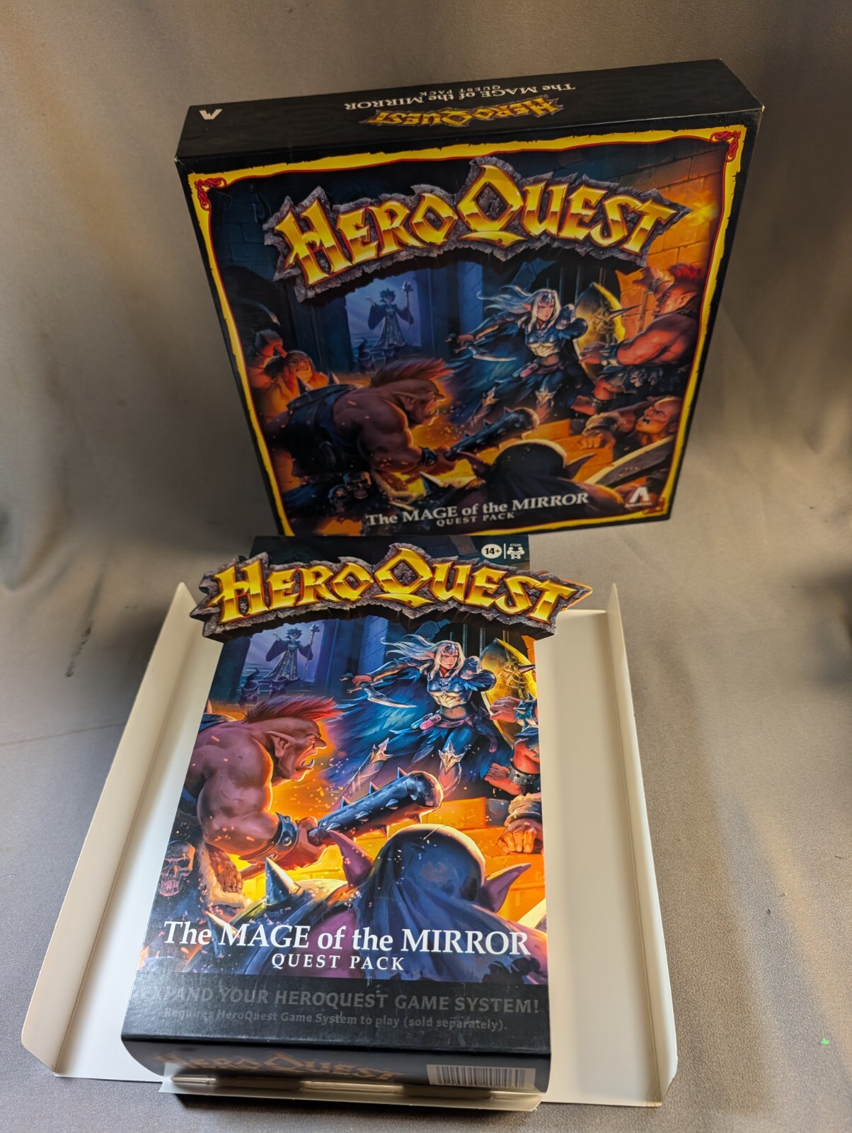Heroquest The Mage of The Mirror Expansion Quest Pack, Replacement Box Only