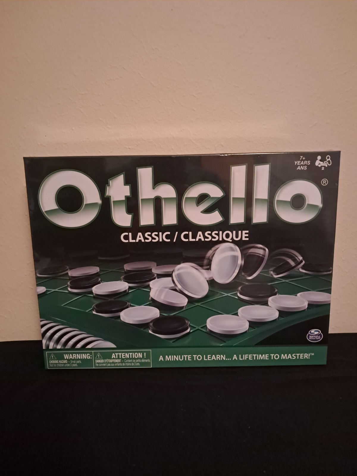 Othello Classic Board Game Spin Master Strategy Factory Sealed