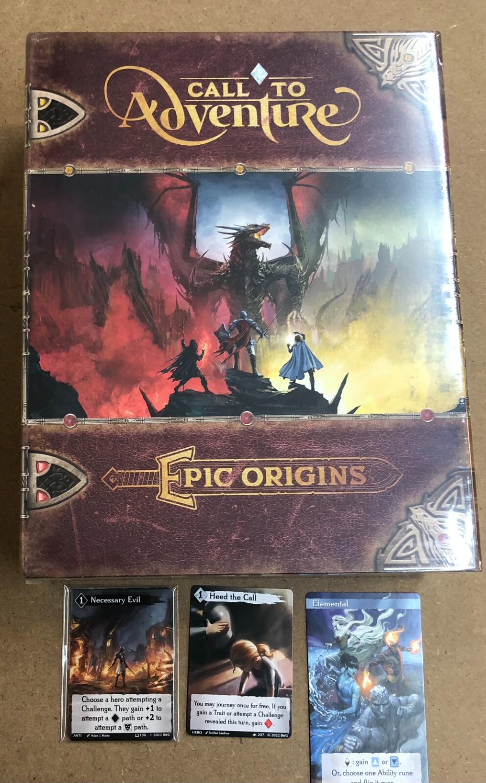 Call to Adventure – Epic Origins with Promo Cards – Kickstarter