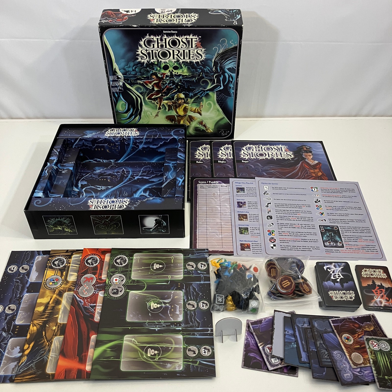 Ghost Stories Repos Production Antoine Bauza Board Game 1-4 Players 12+ Years