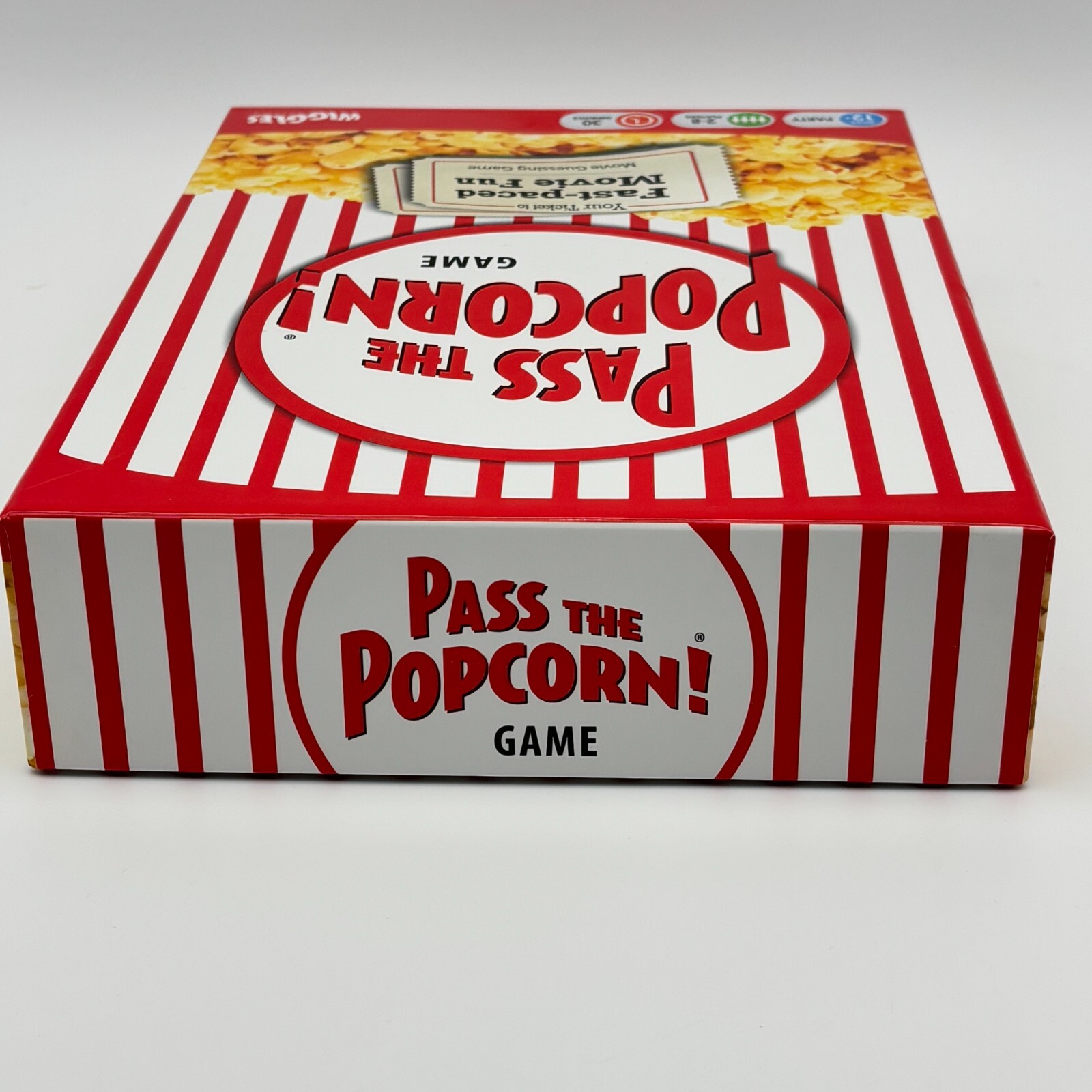 Pass the Popcorn COMPLETE Wiggles 3D 2011 Party Game Movie Trivia 80s 90s Bonus