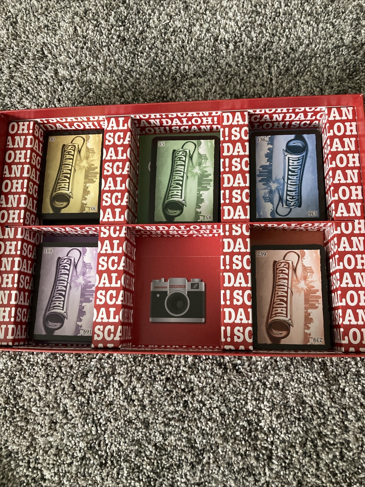 Megacorpin ScandalOh Mystery Board Game for 1 to 6 Players Ages 12 Years and Up
