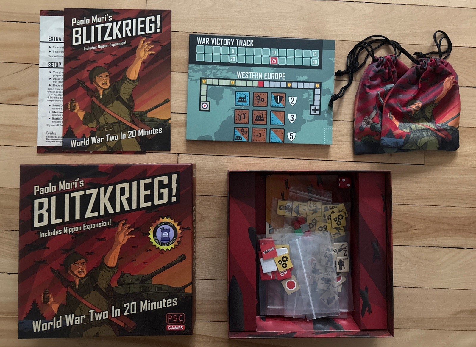 Blitzkrieg The Perfect Wargame For Non-wargamers. Used. Ages14+;1-2players;20min
