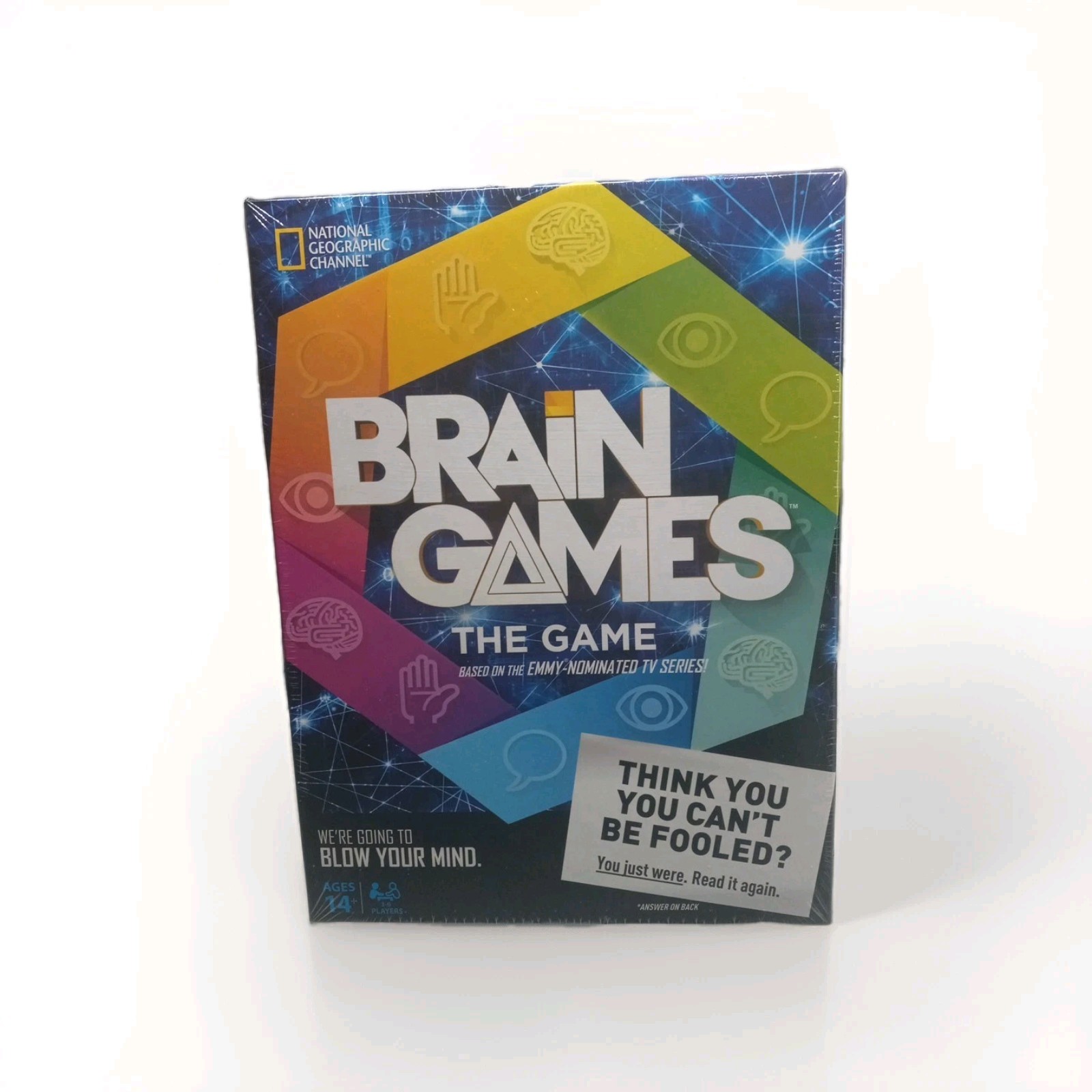 New Sealed National Geographic Channel – BRAIN GAMES – AGES 14+ Board Game