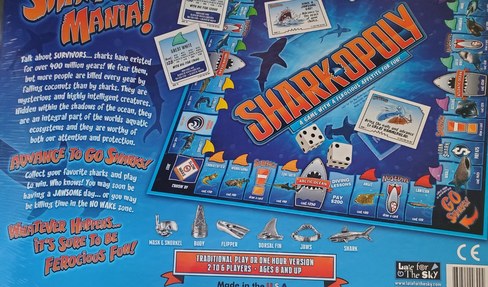 Shark-Opoly Board Game