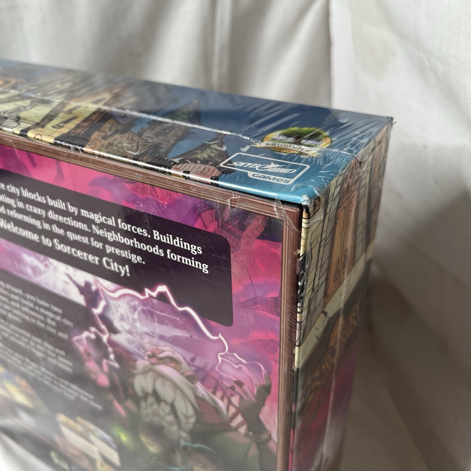Brand New Sealed Sorcerer City Board Game by Scott Caputo Tile Laying Strategy