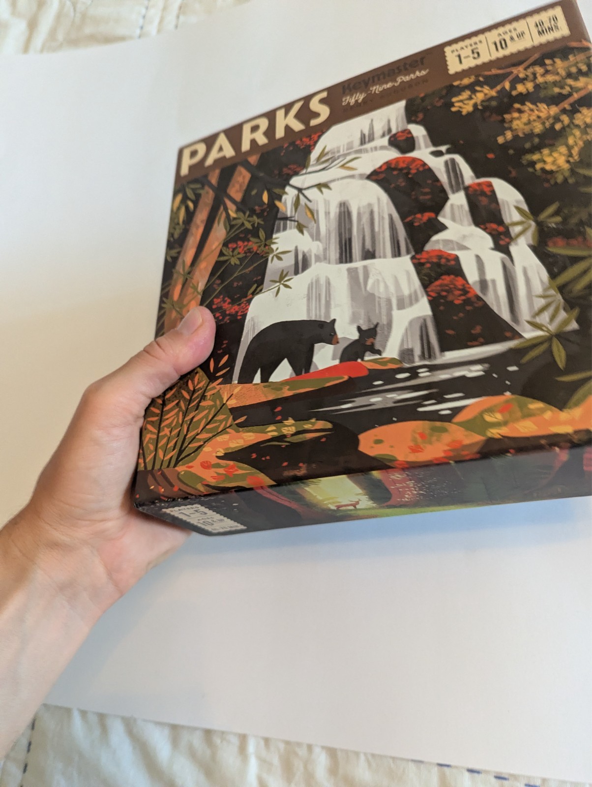 Parks Keymaster Games KYM0501 Board Game Version 1.1 – See Video