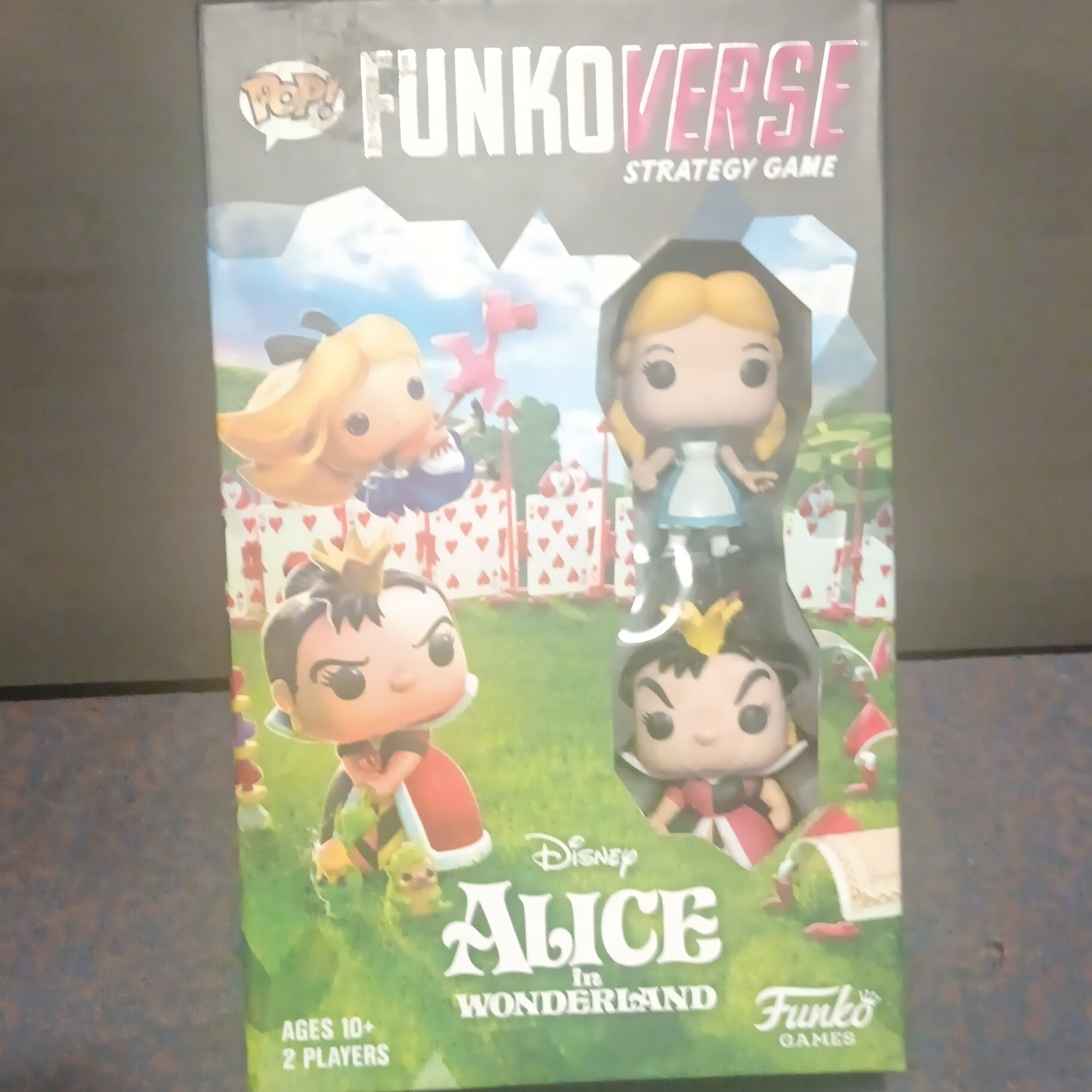 Funko Games Funkoverse Disney Alice in Wonderland Stand-Alone 2 Players 10+ 2023