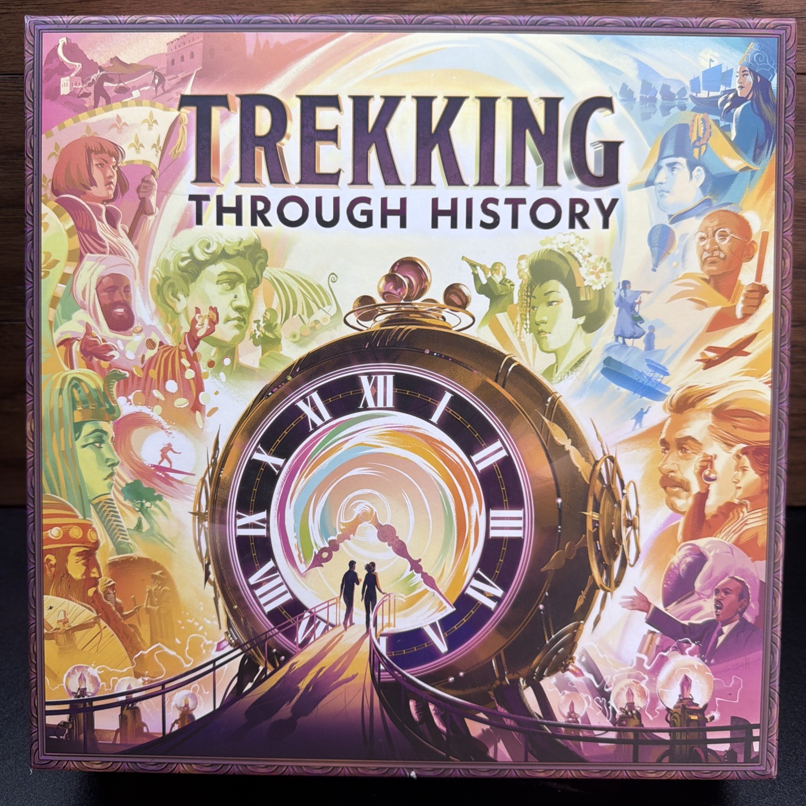 Trekking through History: the Family Board Game – Open Box