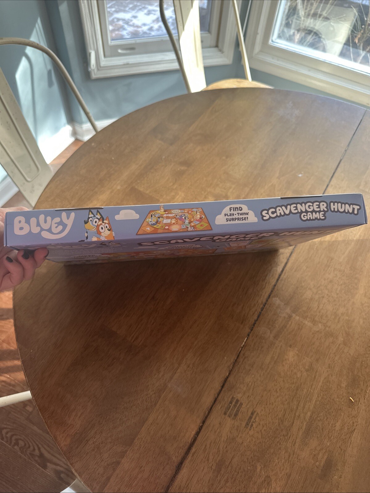 Bluey Scavenber Hunt Board Game Ages 3+